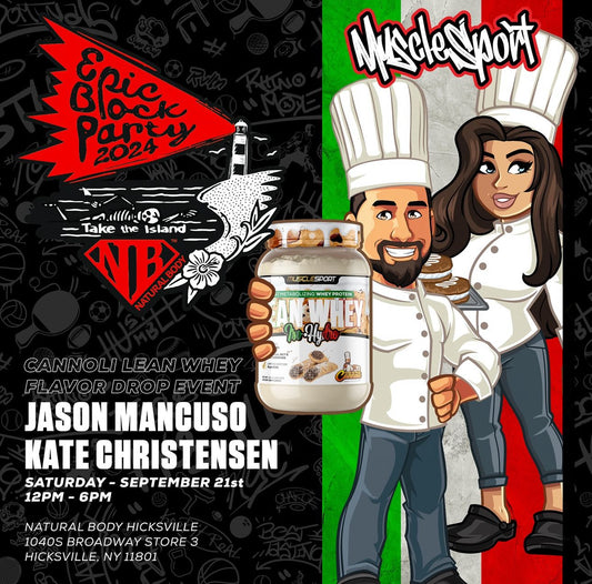 MuscleSport dévoile une nouvelle saveur irrésistible : Cannoli