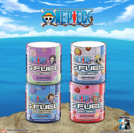 GFuel s'associe à l'incroyable manga et anime One Piece